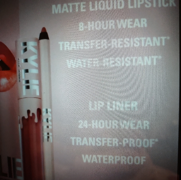 HP BNIB Kylie Cosmetics~ Kristen Matte Liquid Lipstick & Lip liner 500 - Picture 8 of 10